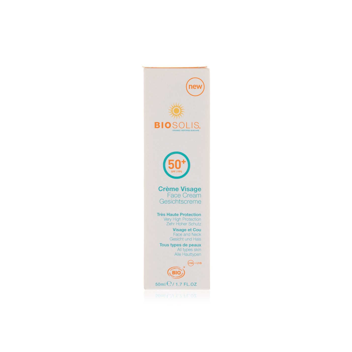 Biosolis Face Sun Cream SPF 50+ 50ml