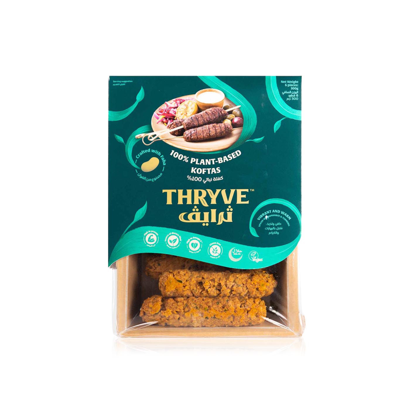 Thryve Frozen Plant-Based Kofta 6S 300G
