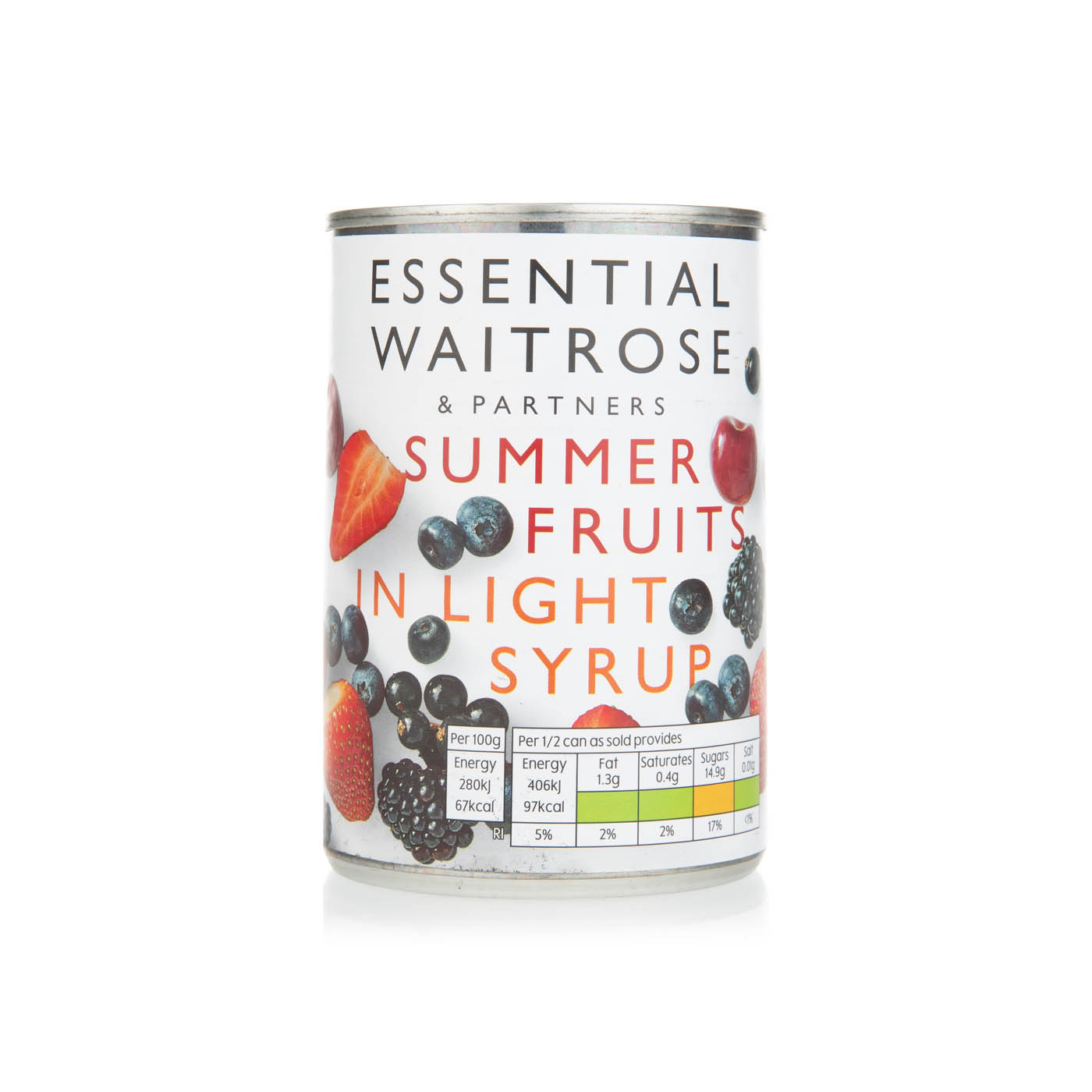 Waitrose Essential summer fruits in syrup 290g Spinneys UAE