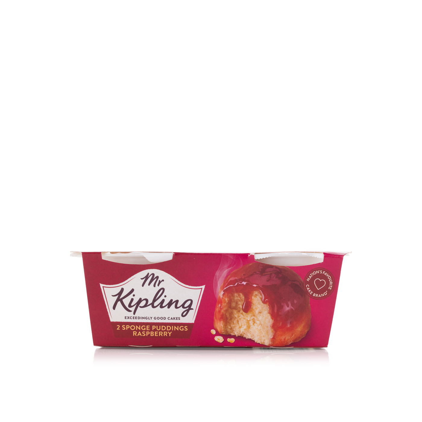 Mr Kipling Raspberry Sponge Puddings 2 x 95g