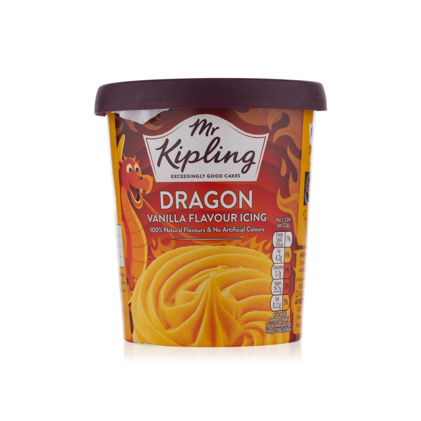 Mr Kipling Dragon Vanilla Icing 400g