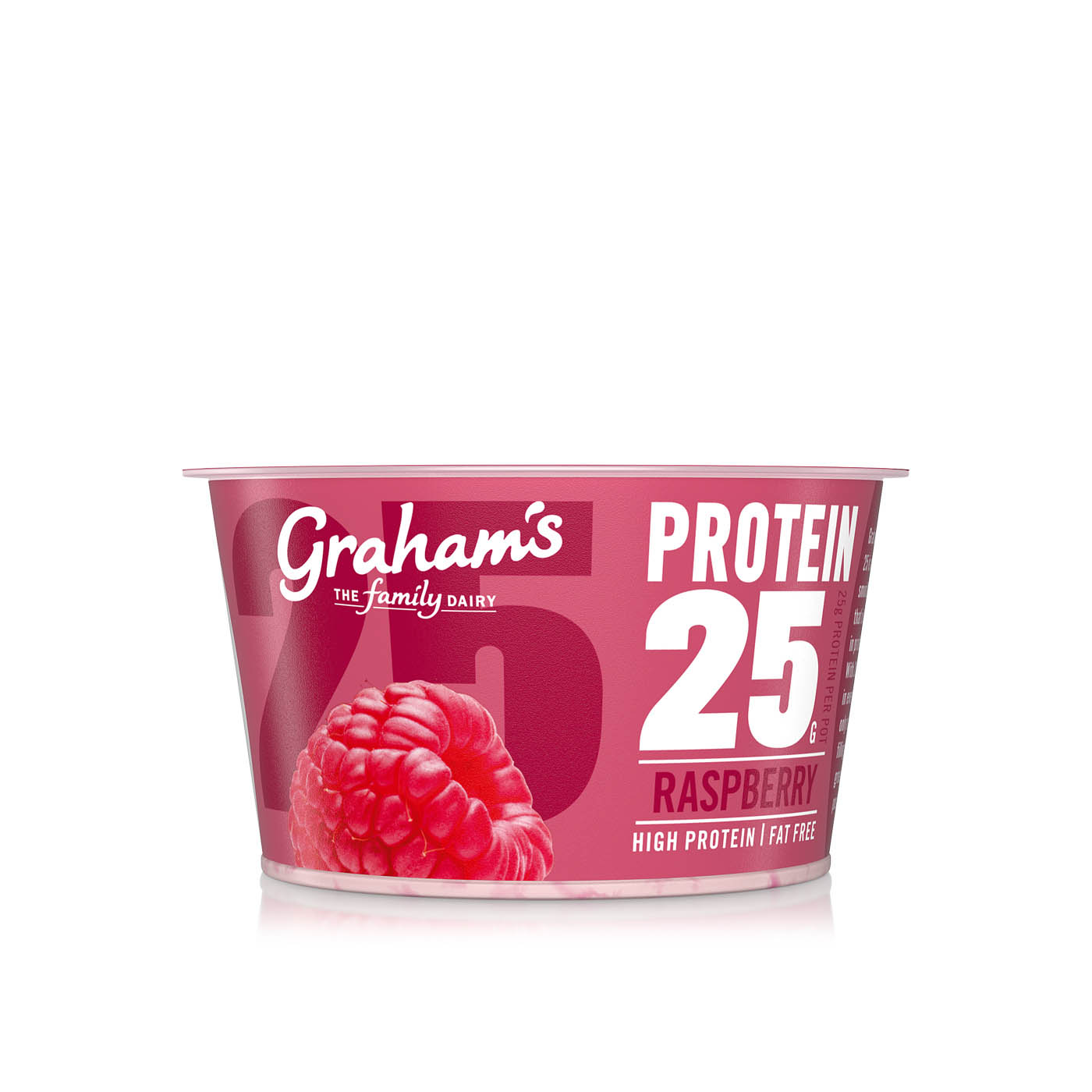 Graham's 25g Protein Raspberry Yoghurt Pot 200g
