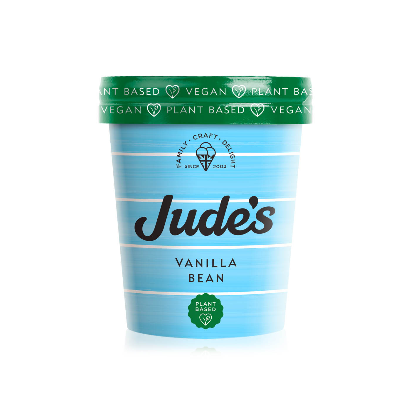 Jude's vegan vanilla bean ice cream 460ml Spinneys UAE