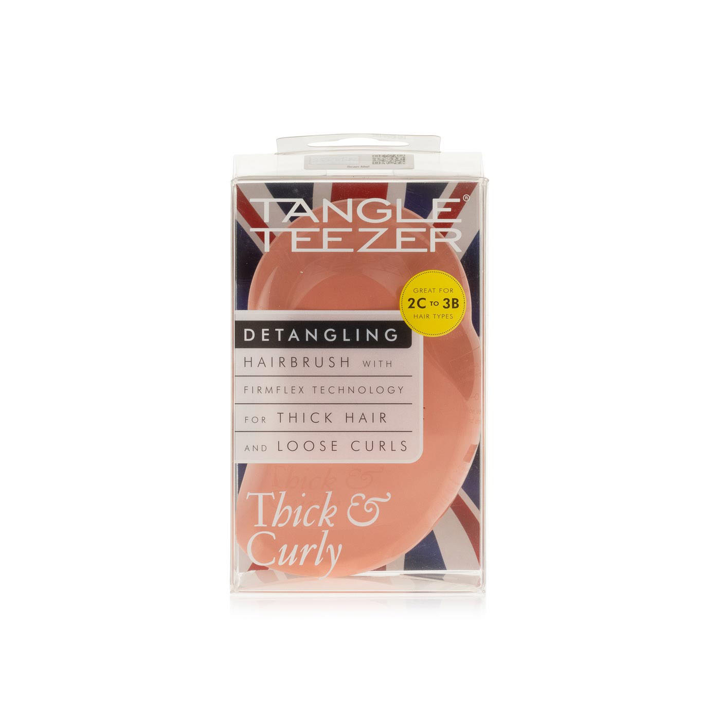 Tangle Teezer thick & curly detangling hairbrush terracotta - Spinneys UAE