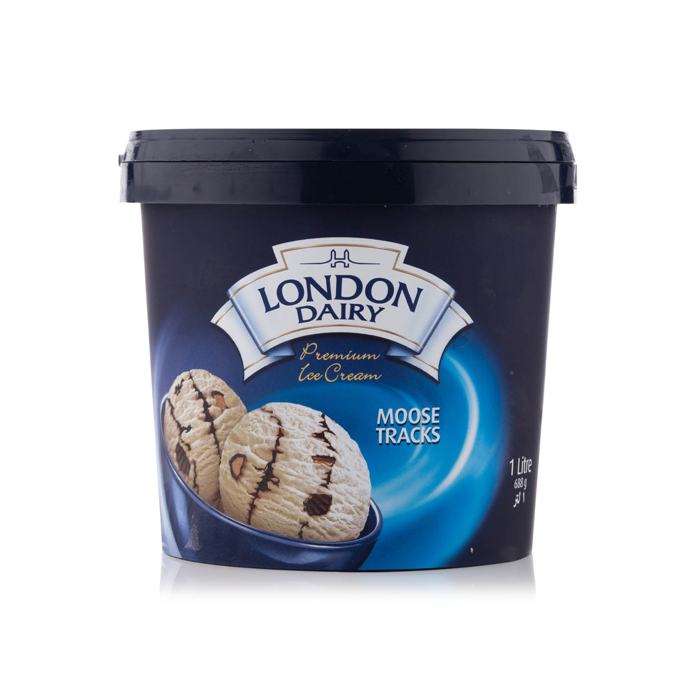 London Dairy Ice Cream Moose Tracks 1 Litre