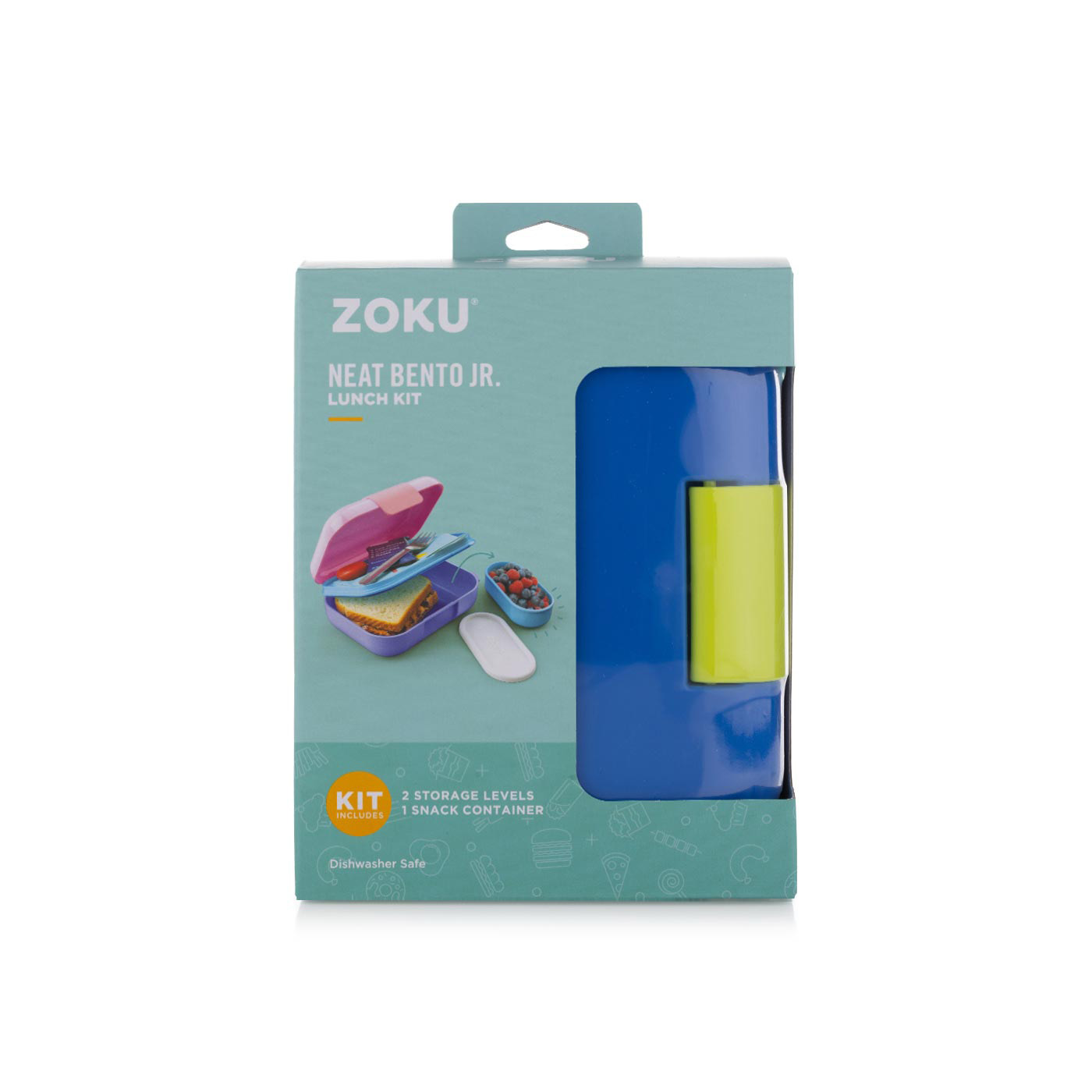 Zoku Lunch Kit Neat Bento Junior Blue