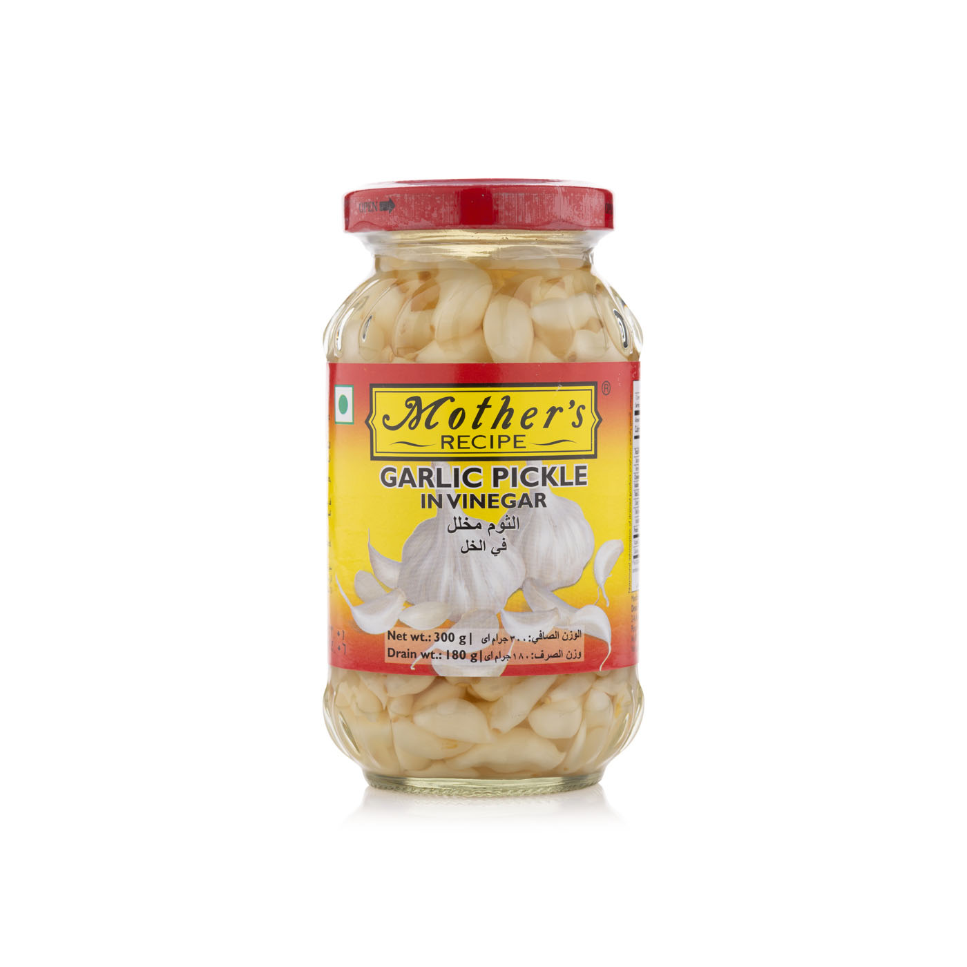 Mother's Recipe garlic pickle in vinegar 300g Spinneys UAE