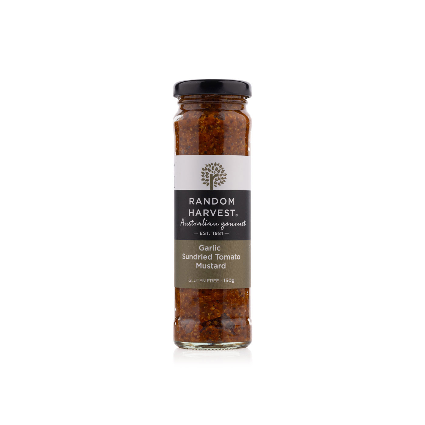 Random Harvest Garlic Sundried Tomato Mustard 150g