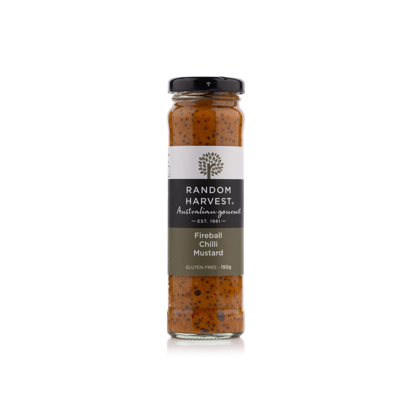 Random Harvest Fireball Chilli Mustard 150g