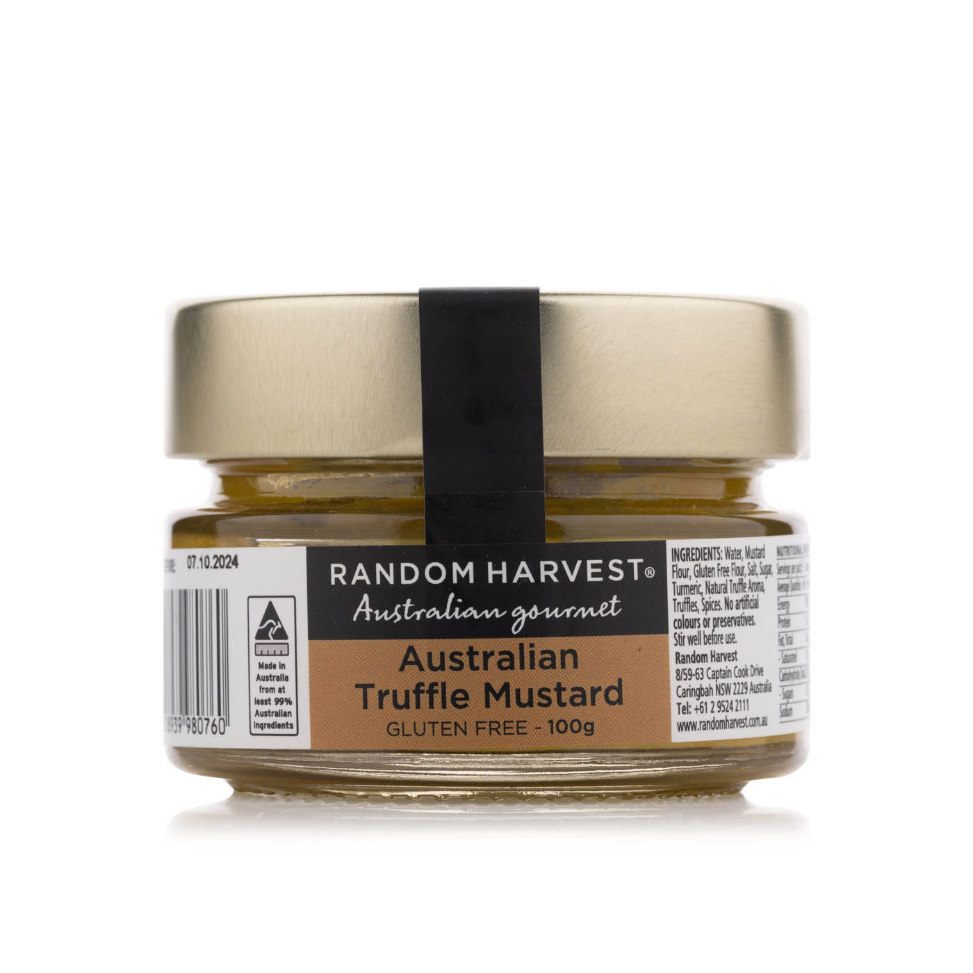 Random Harvest Australian Truffle Mustard 100g