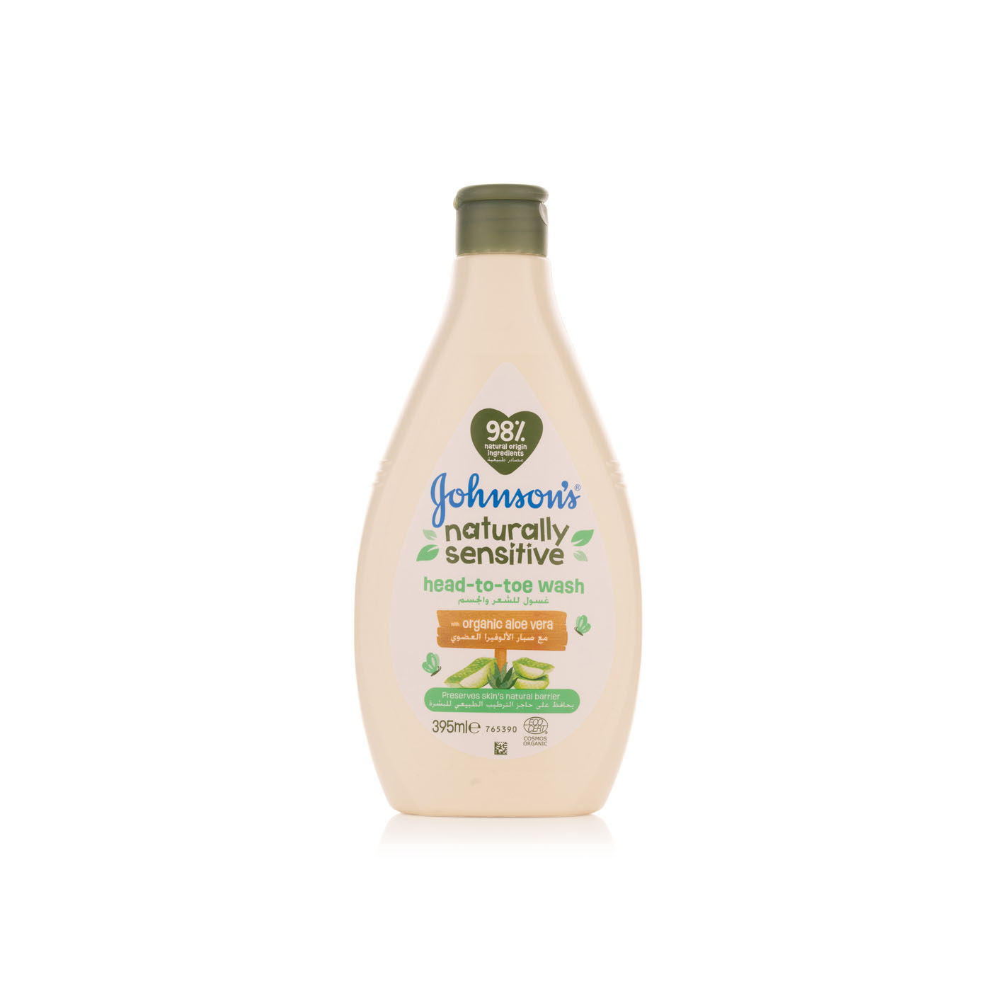Johnson’s Baby Naturally Sensitive Head-to-Toe Wash 395ml