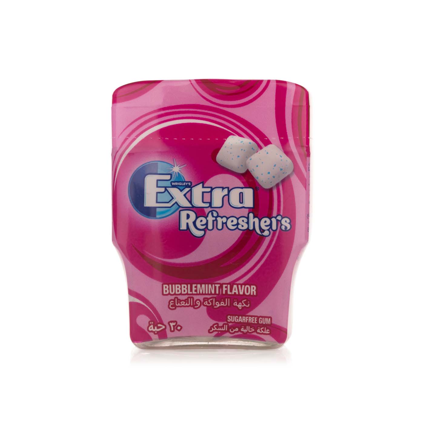 Wrigley's Extra Refreshers Bubblemint Sugarfree Gum 30 Pieces 67g