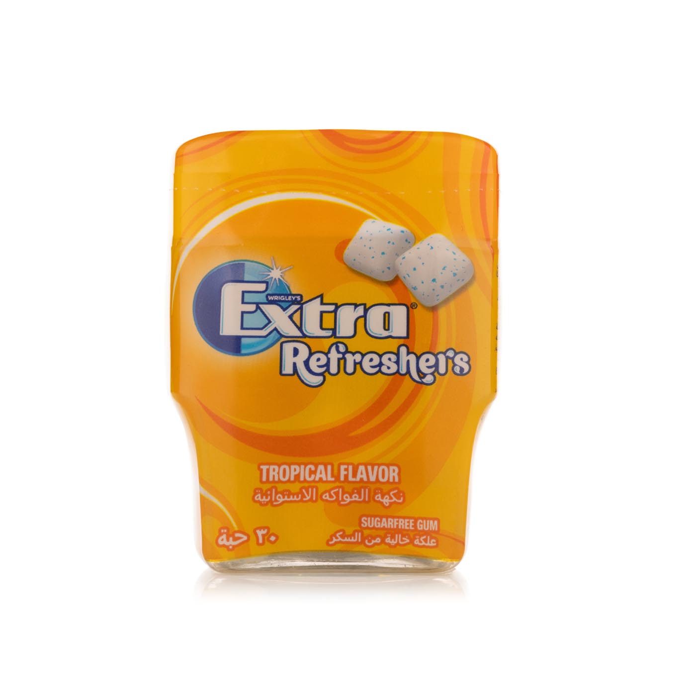 Wrigley's Extra Refreshers Tropical Sugarfree Gum 30 Pieces 67g