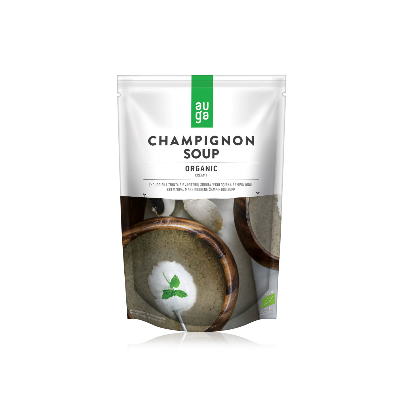 Auga Organic Creamy Champignon Mushroom Soup 400g