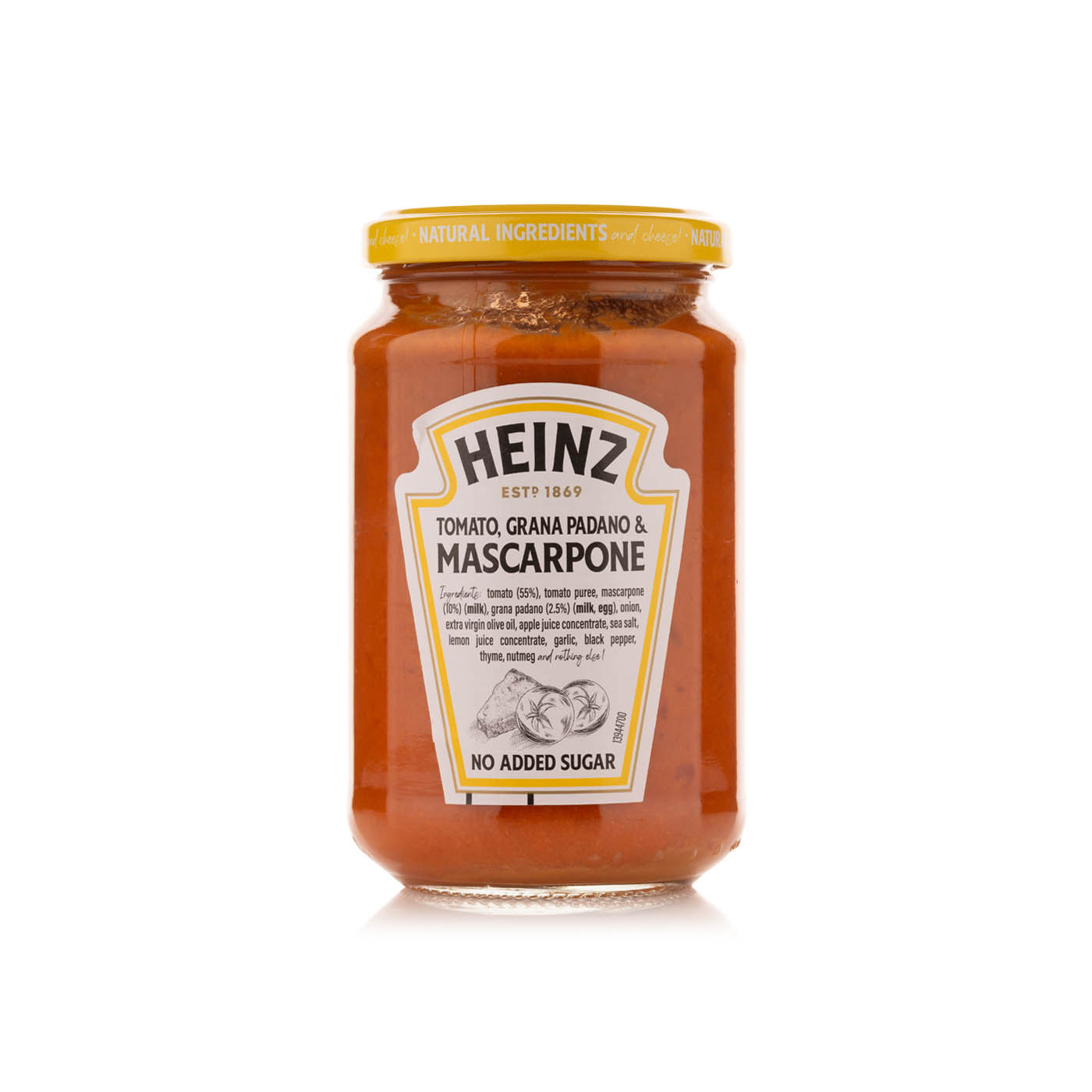 Heinz Tomato, Grana Padano and Mascarpone Pasta Sauce 350g