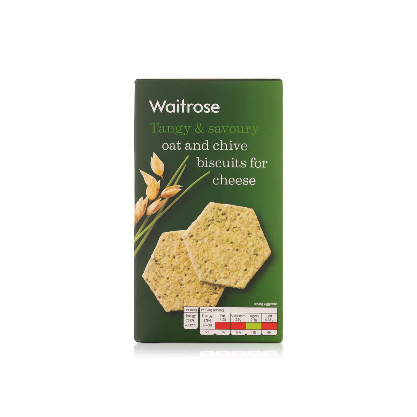 Waitrose Oat and Chive Biscuits for Cheese 150g - Spinneys UAE