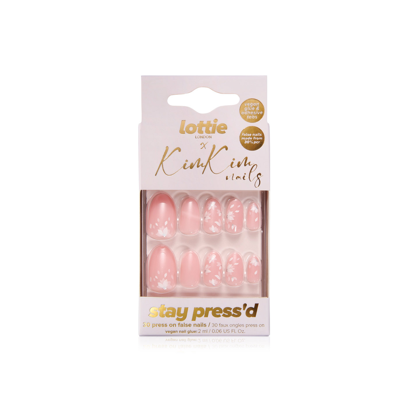 Lottie London x Kimkim Stay Press'd Glazed and Unfazed 30 Press on False Nails
