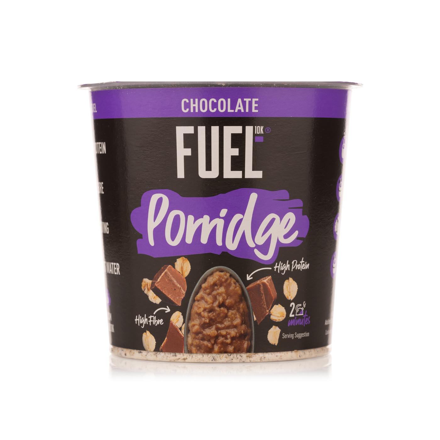 Fuel10k Chocolate Porridge Pot 70g Spinneys Uae