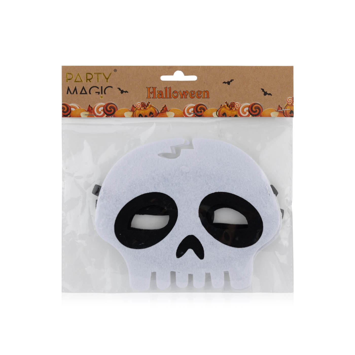 Party Magic Halloween Child's Skull Mask 2 Pack