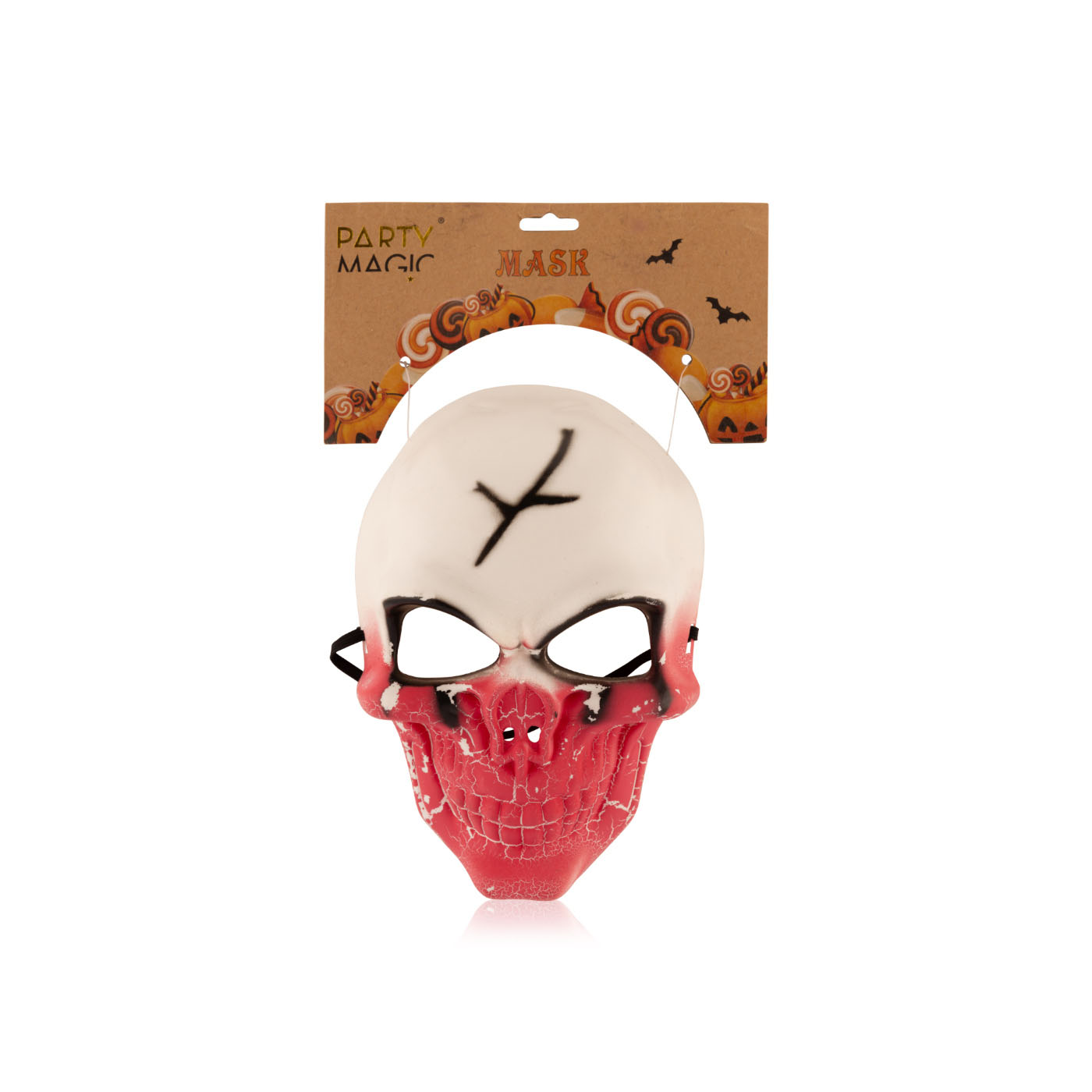 Party Magic Halloween Adult Skull Mask