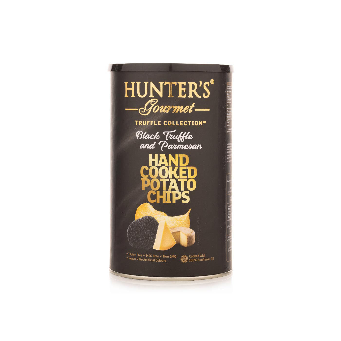 Hunter's Gourmet black truffle hand cooked chips 150g - Spinneys UAE