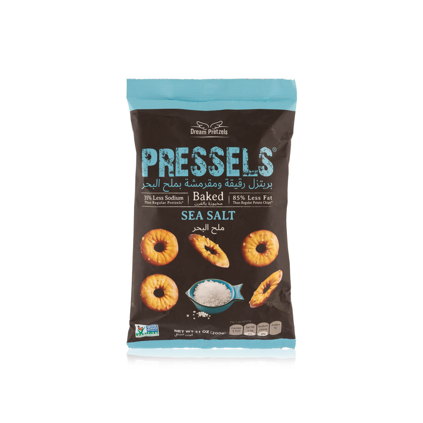 Dream Pretzels Sea Salt Pressels 230g