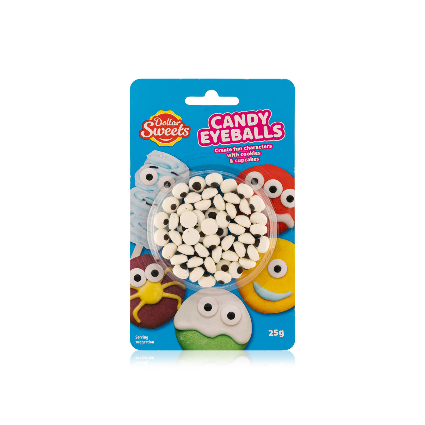 Dollar Sweets Edible Candy Eyeballs 25g
