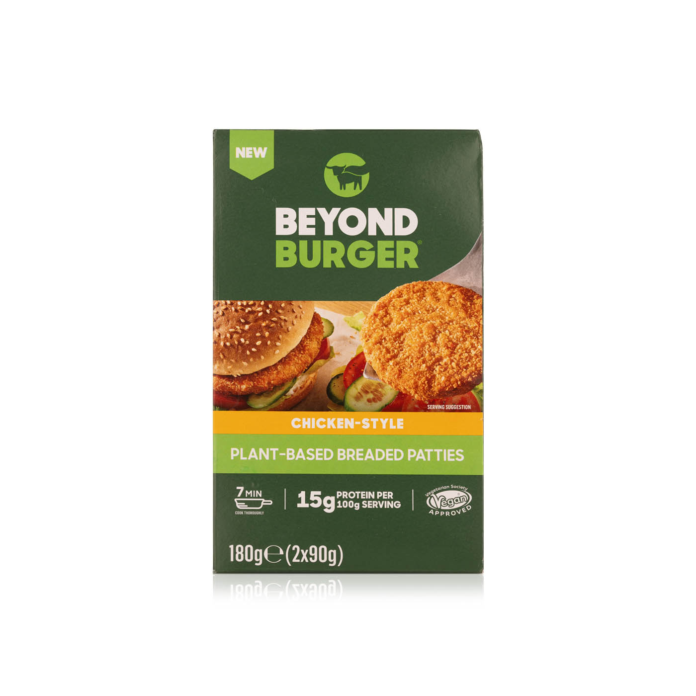 Beyond Meat Frozen Chicken-Style Plant-Based Burgers 180G