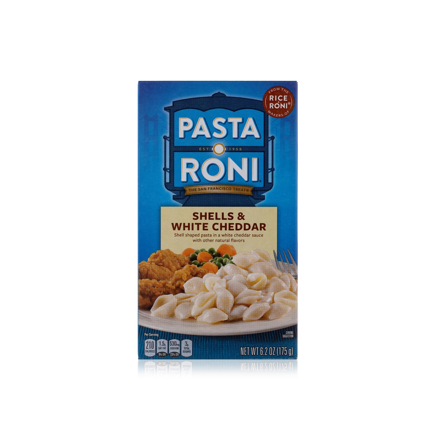 Pasta Roni shells and white cheddar 175g - Spinneys UAE