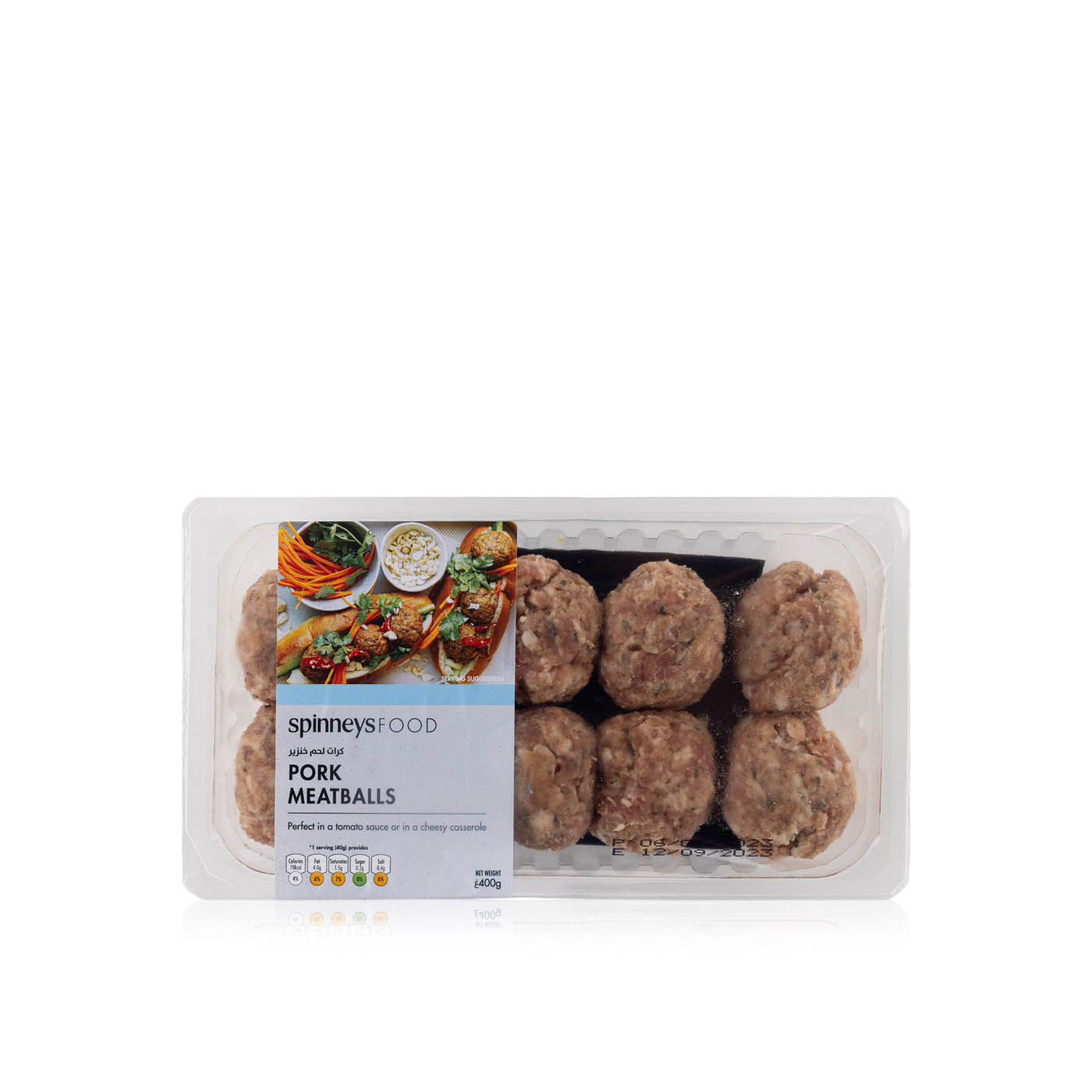 Spinneysfood Pork Meatballs 400g