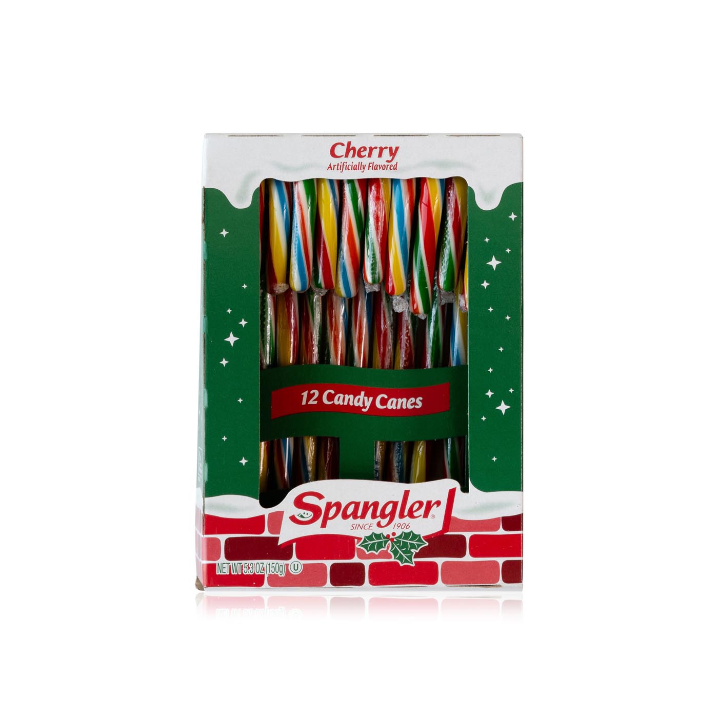 Spangler cherry candy canes 12 pack 150g - Spinneys UAE