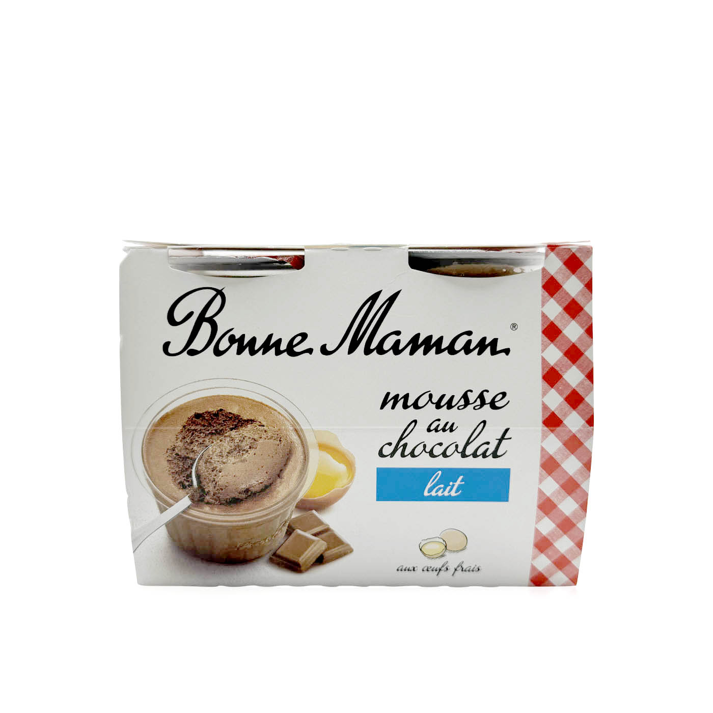 Bonne Maman Milk Chocolate Mousse 50g x 4