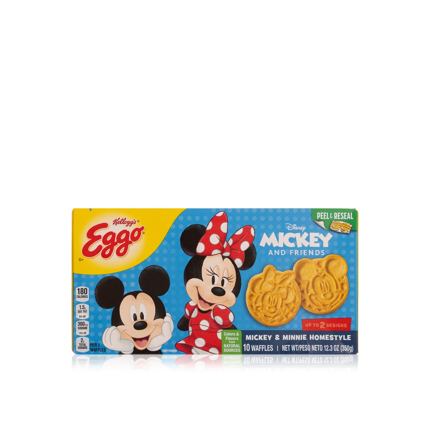 Eggo mickey mouse homestyle waffles 12.3oz Spinneys UAE