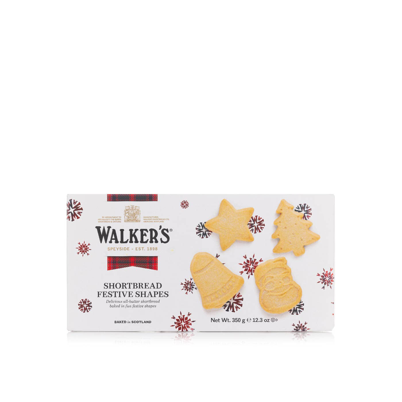 Walker's Shortbread Festive Shapes 350g