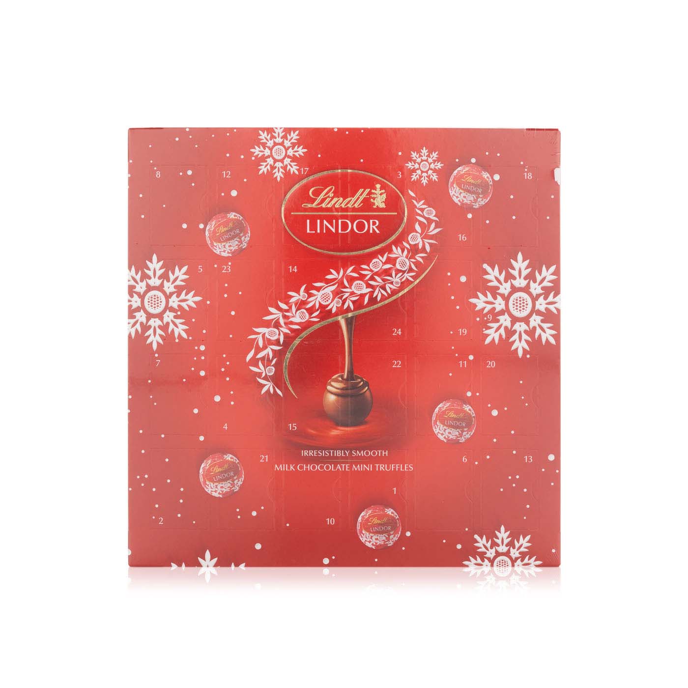 Lindt Lindor Milk Chocolate Mini Advent Calendar 109g Spinneys Uae 0469