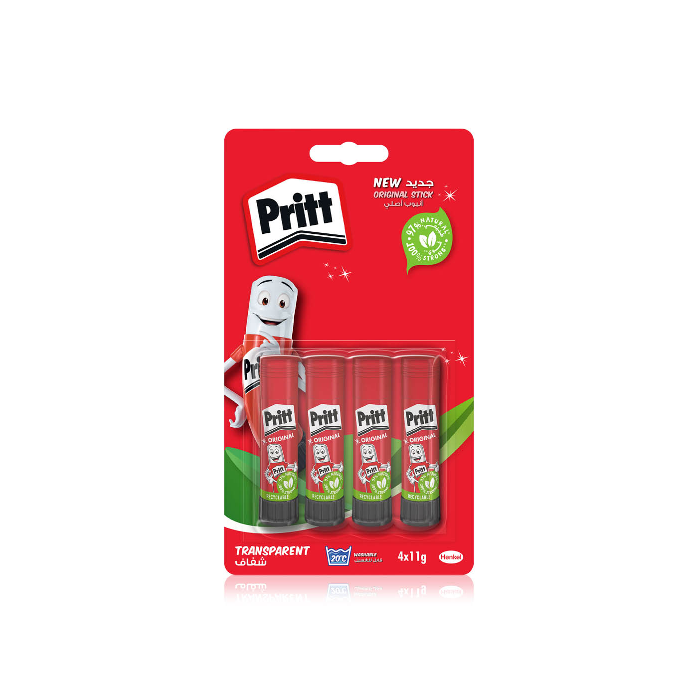 Pritt Original Glue Sticks 4 x 11g