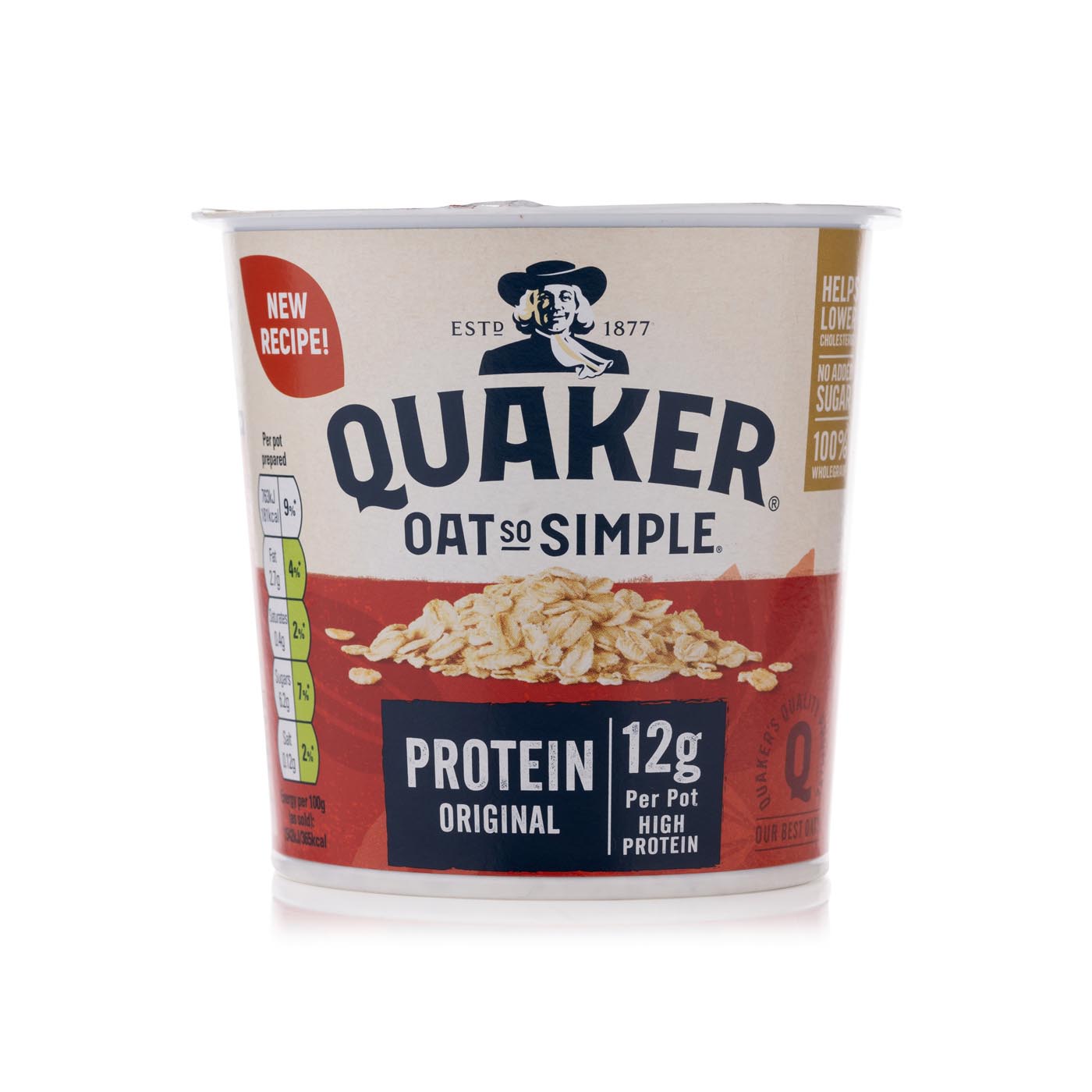 Quaker Oat So Simple Original Porridge Pot 49.5g