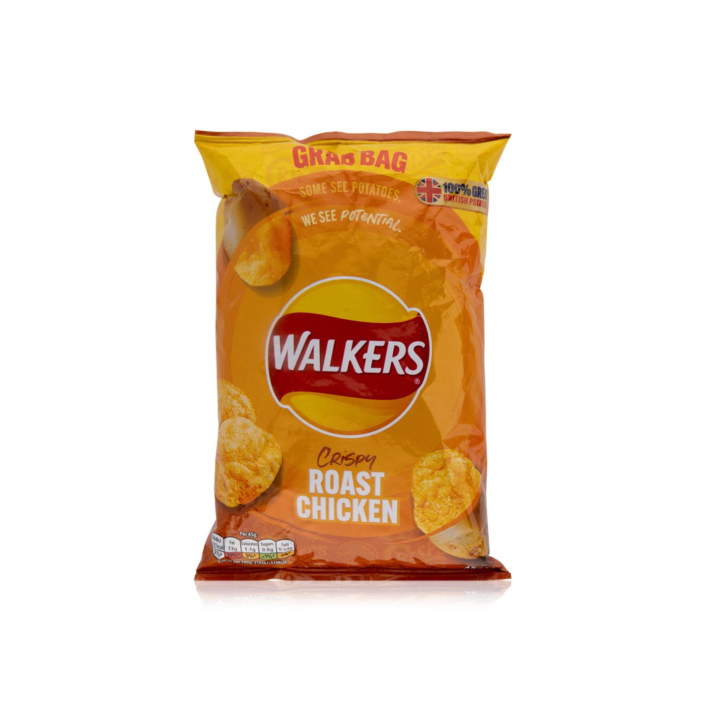 Walkers roast chicken crisps 45g - Spinneys UAE