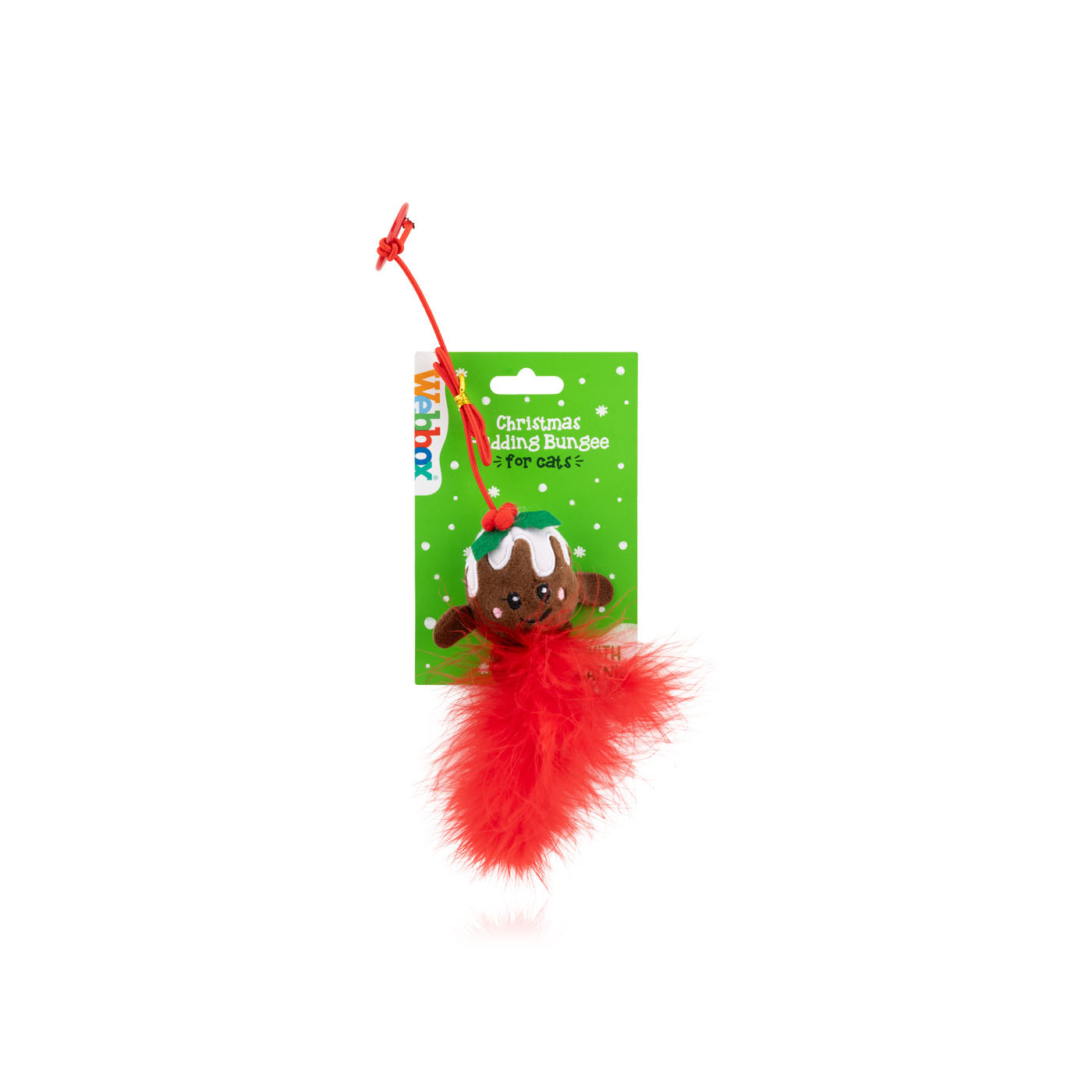 Webbox Festive Pudding Toy for Cats