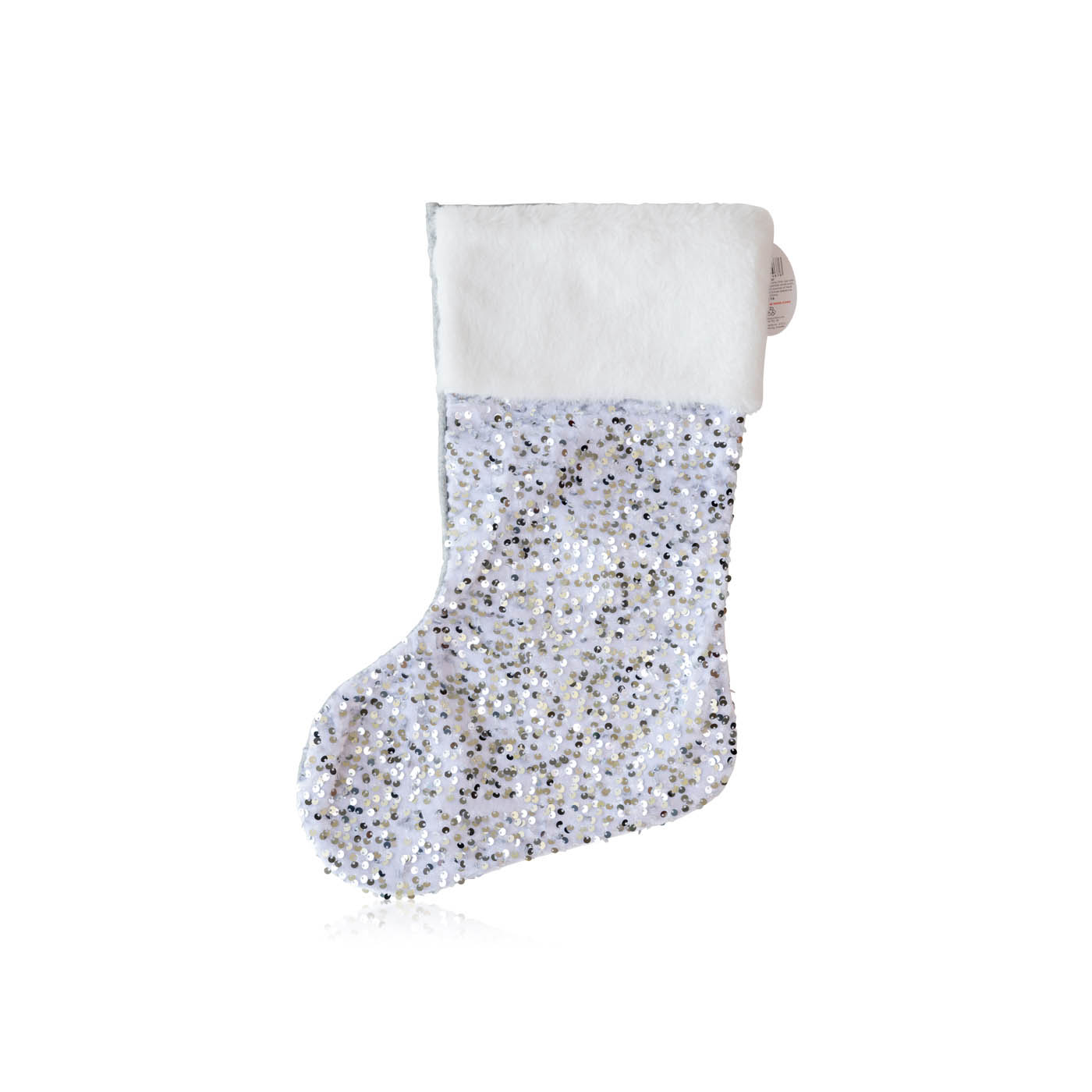 Festive Xmas stocking sequin 48cm - Spinneys UAE