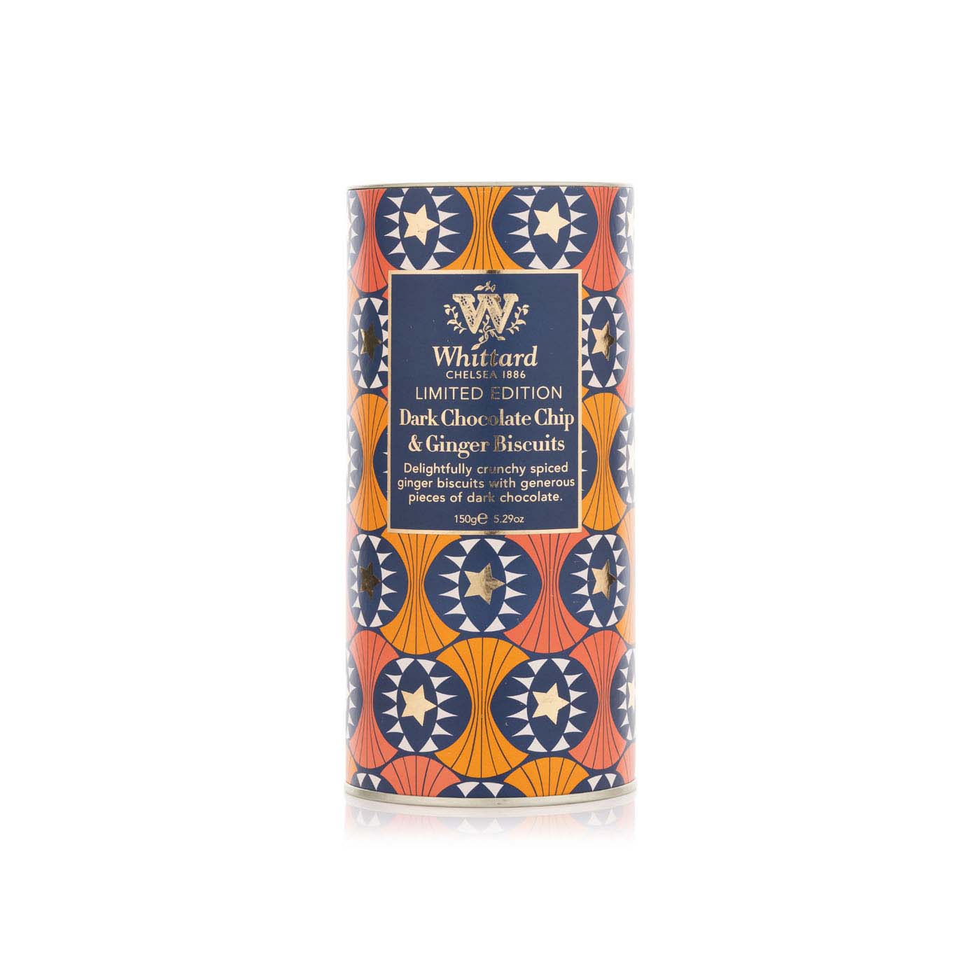 Whittard Dark Chocolate Chip and Ginger Biscuits 150g