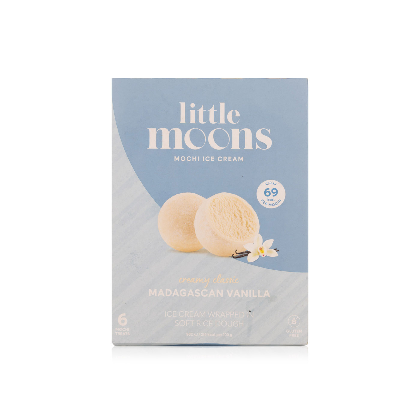 Little Moons Frozen Mochi Ice Cream Madagascan Vanilla 192G