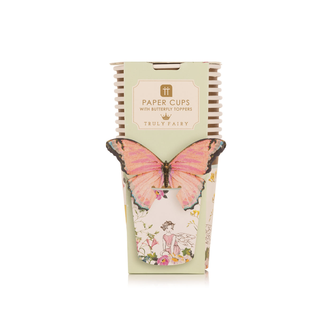 Talking Tables Truly Fairy Butterfly Details Paper Cups
