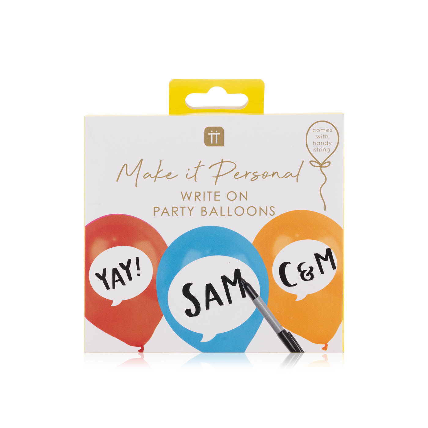 Talking Tables Birthday Brights Writable Balloons