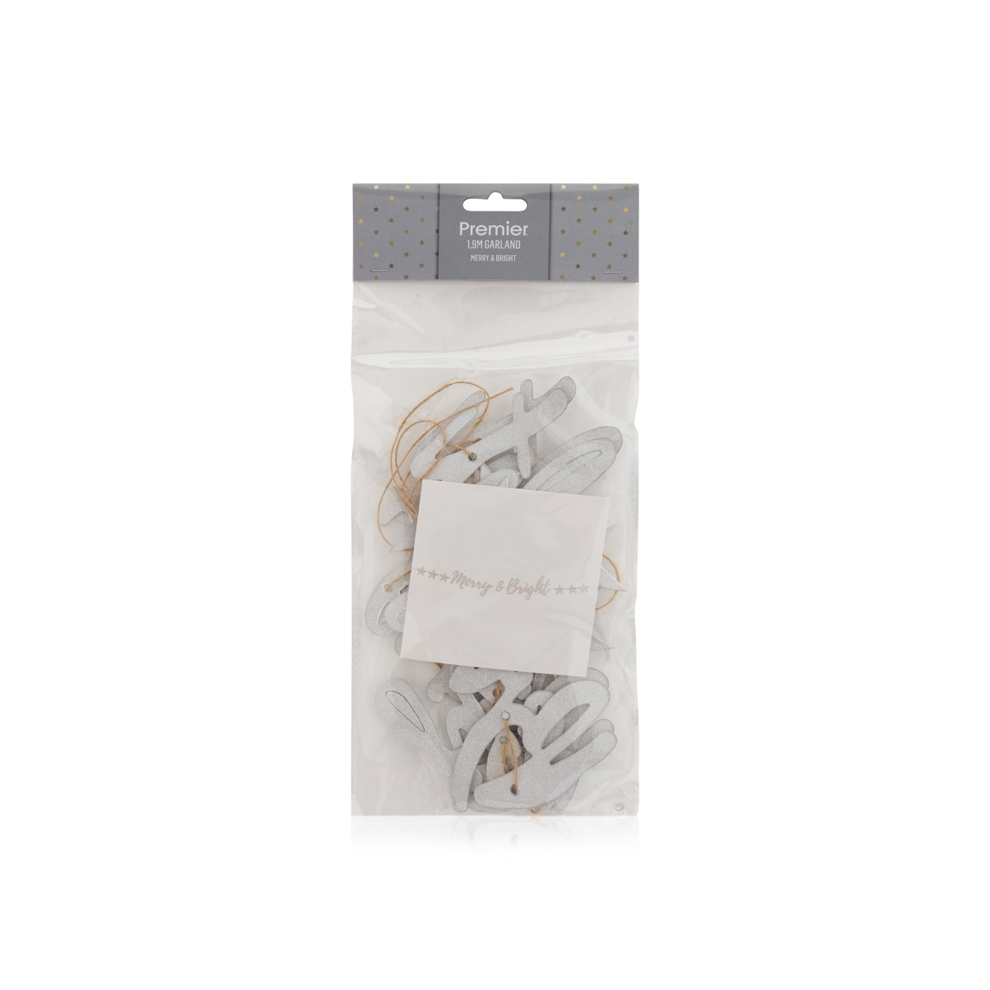 Premier Merry and Bright Garland 1.9m
