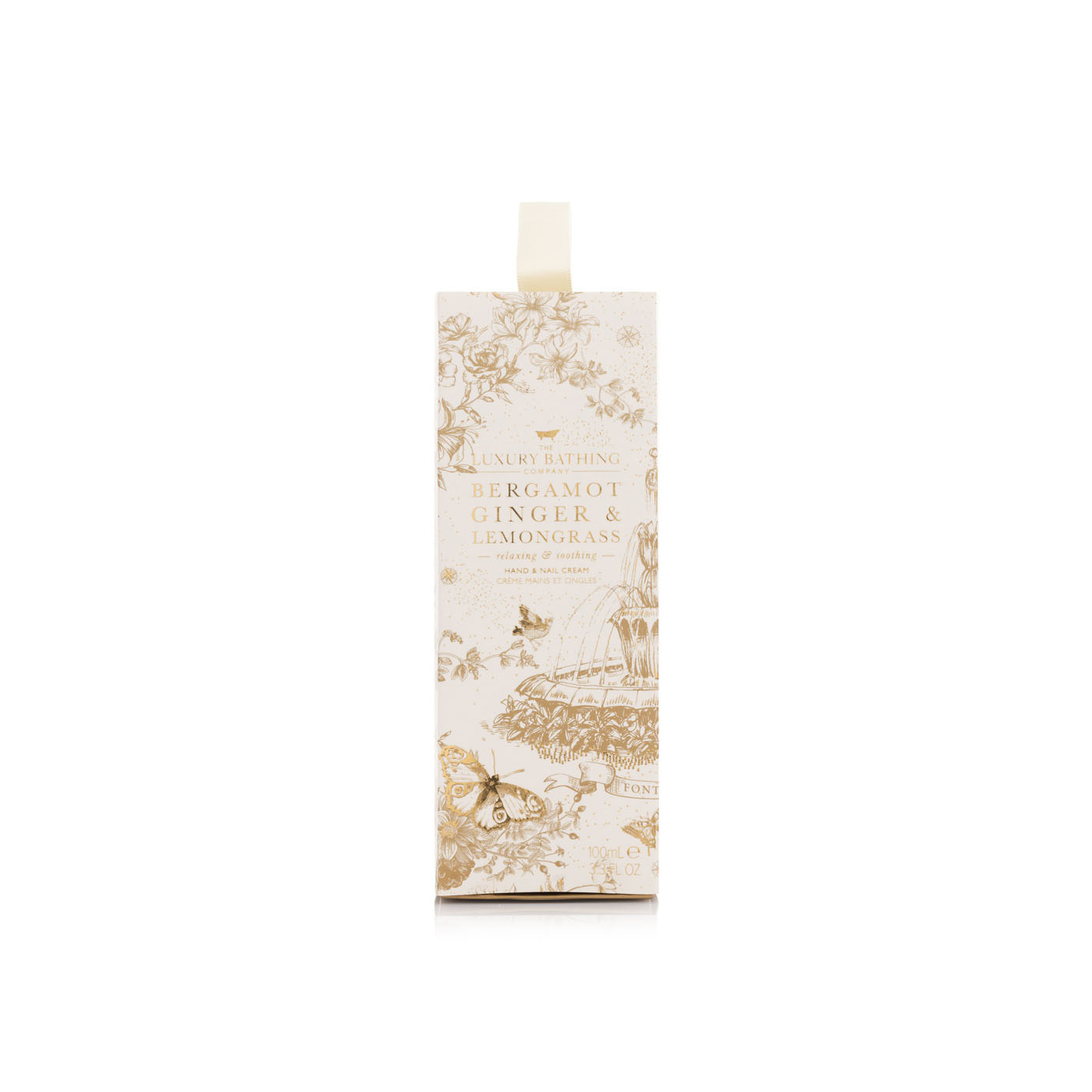 Luxury Bathing Co Bergamot, Ginger and Lemongrass Hand and Nail Cream 100ml