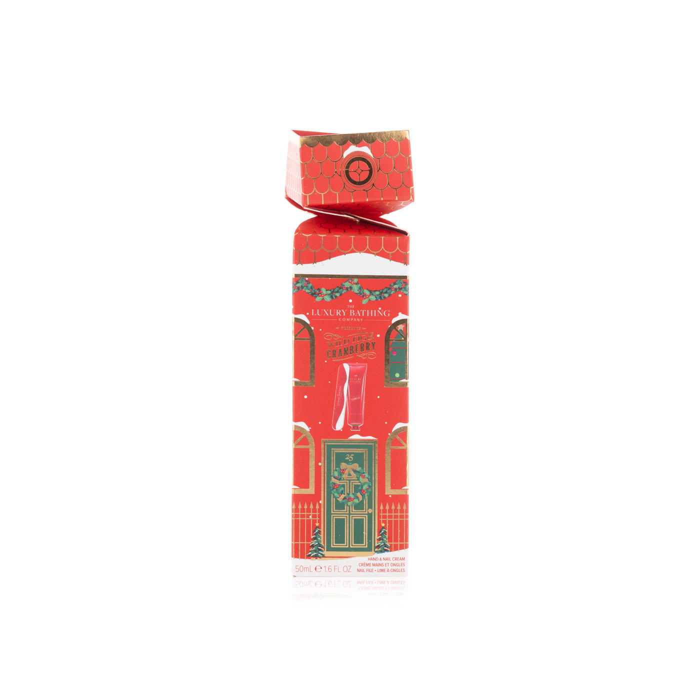 Luxury Bathing Co Wild Fig and Cranberry Hand and Nail Cream Gift Set 50ml