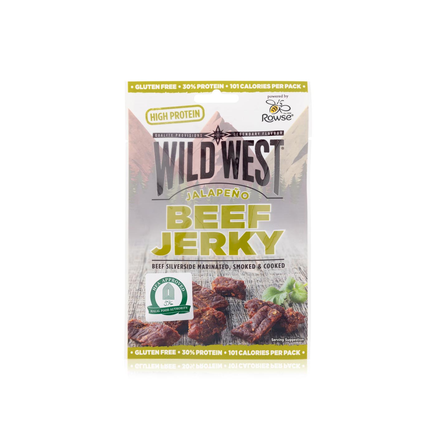 Wild West Beef Jerky Jalapeno 35g