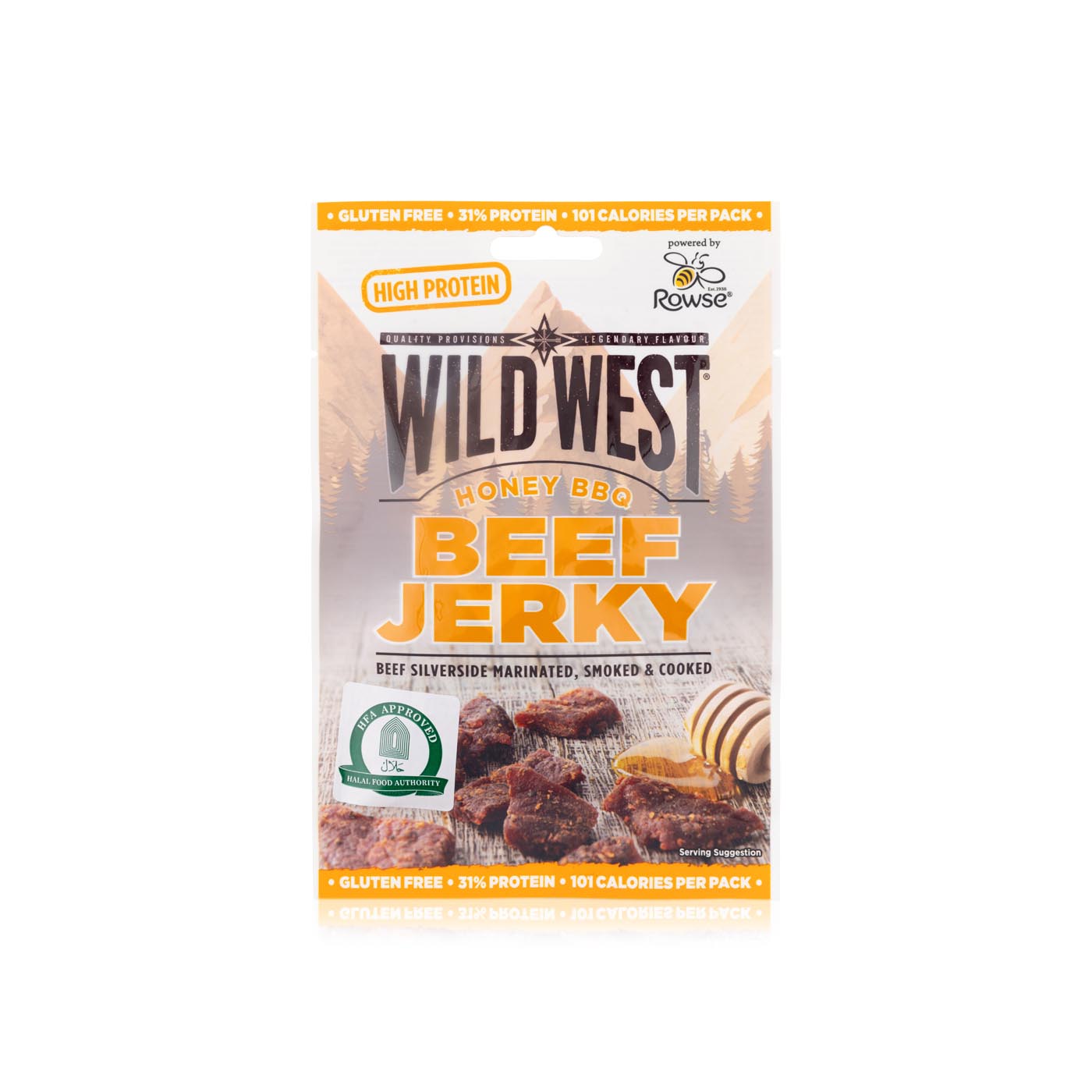 Wild West Honey BBQ Beef Jerky 35g