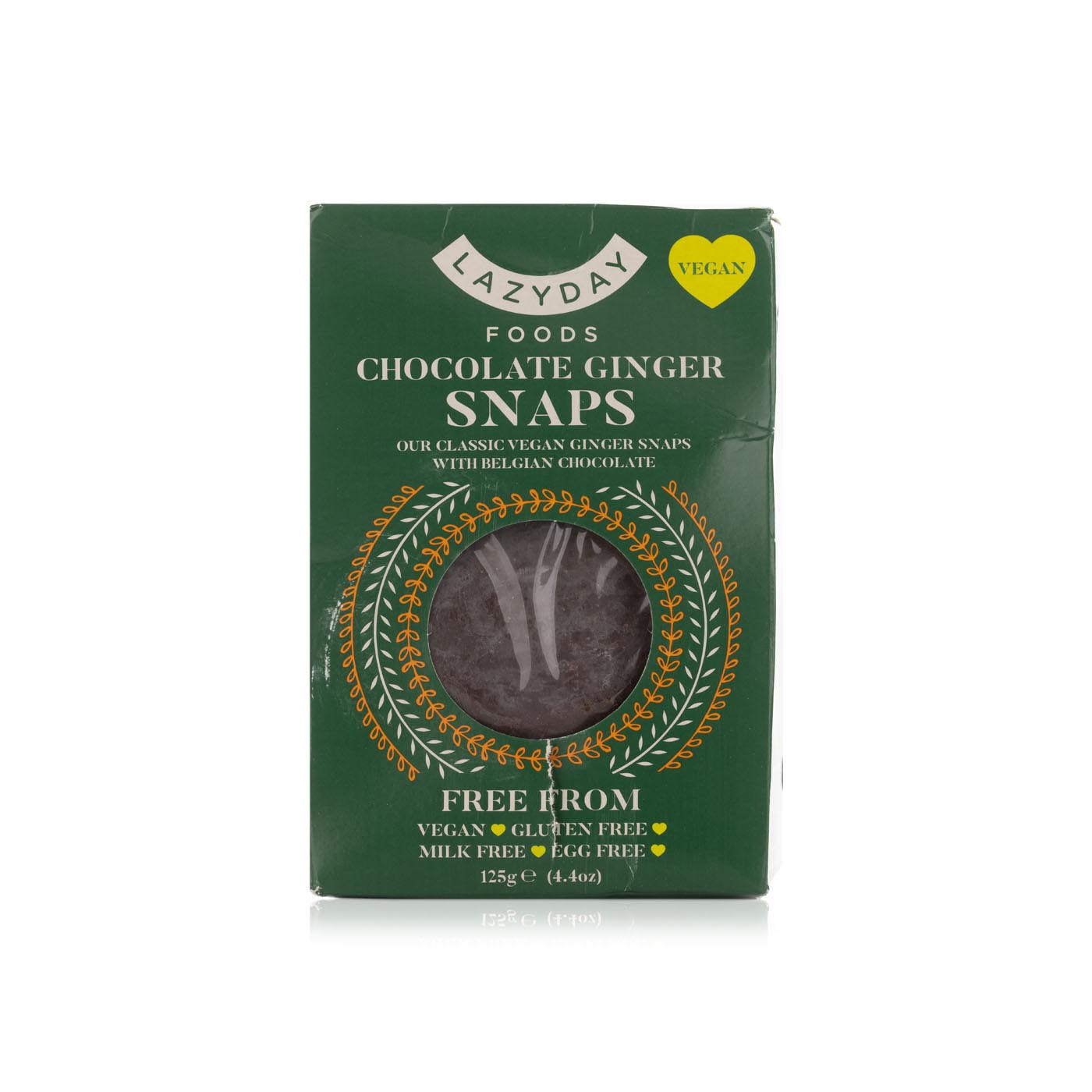 Lazy Day Foods dark chocolate ginger snaps 125g Spinneys UAE